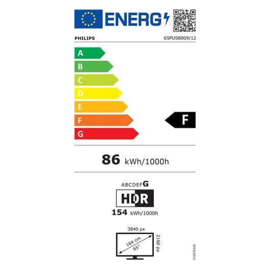 PHILIPS 65PUS8009 - TV 4K 65