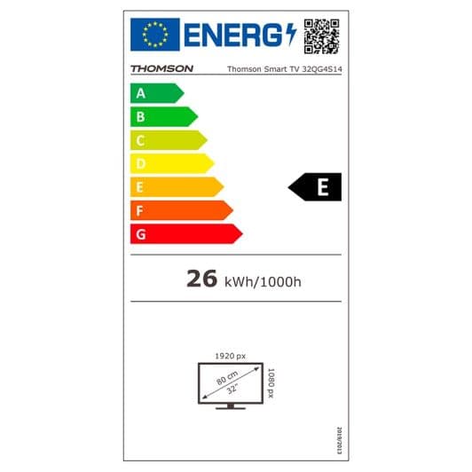 THOMSON 32QG4S14 - TV 4K QLED 32