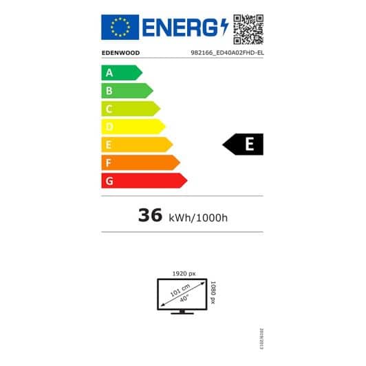 EDENWOOD ED40A02FHD-EL - TV Full HD LED 40