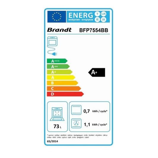 Oven Pyrolyse BRANDT BFP7554BB