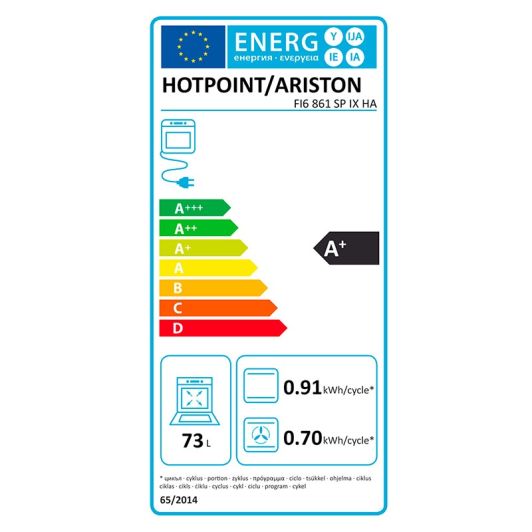 Four pyrolyse HOTPOINT FI6861SPIXHA