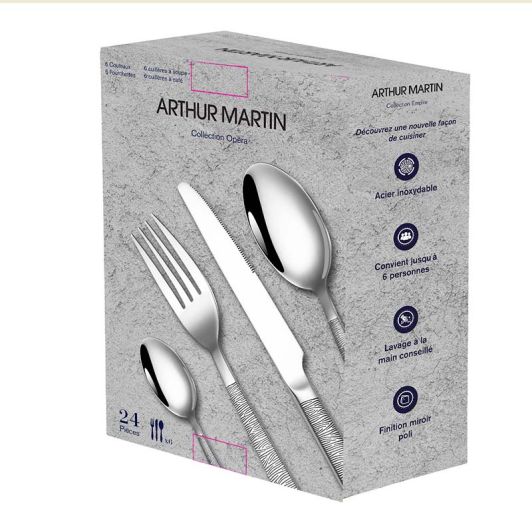 MENAGERE ARTHUR MARTIN 24 pièces Opéra