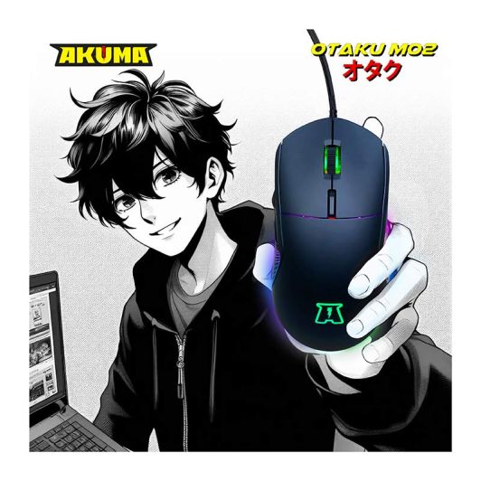 Souris gaming AKUMA OTAKU M02 filaire