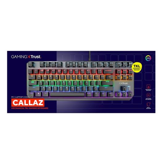 Gaming Toetsenbord TRUST TKL mécanique CALLAZ