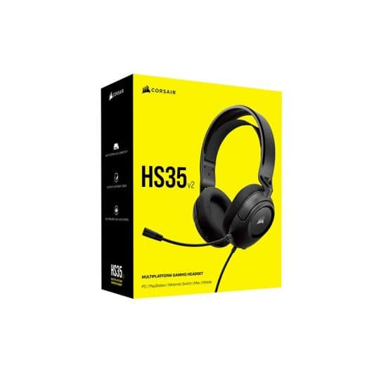 Gaming Hoofdtelefoon CORSAIR HS35 V2 CARBON