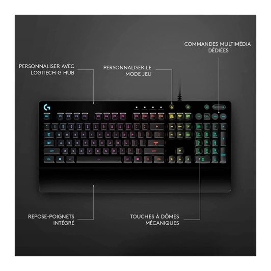 Clavier gamer LOGITECH G213 PRODIGY