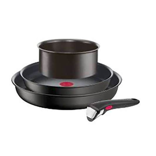 Lot de 2 poêles et une casserole TEFAL INGENIO