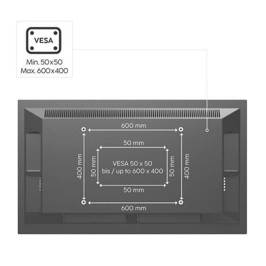 SUPPORT HAMA TV TILT Ultraslim 90