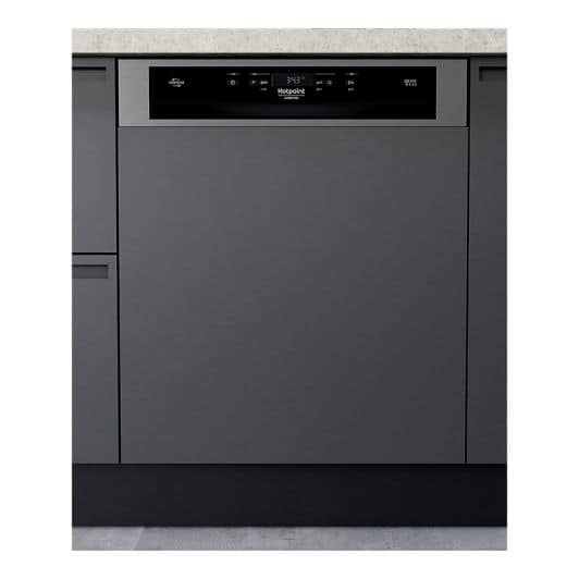 HOTPOINT Lave-vaisselle semi-intégrable HA3PB14BN7A0X