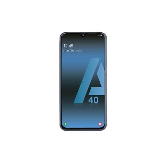 Smartphone SAMSUNG A40 64 Go Noir reconditionné Grade A+