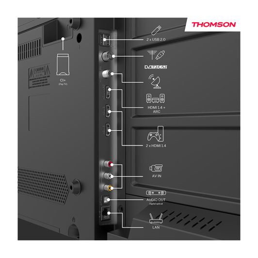 THOMSON 32QG4S14 - TV 4K QLED 32