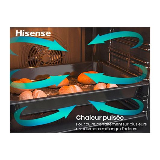 FOUR A CHALEUR TOURNANTE HISENSE BSA 66333 PG