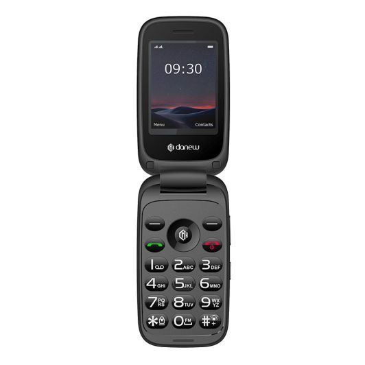 Mobiel DANEW K42 4G Zwart