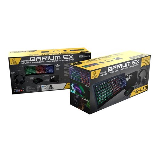 Gaming Pack 4 in 1 THE G-LAB Barium