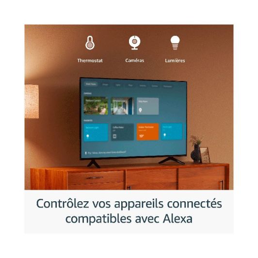 Passerelle Multimédia FIRE STICK TV AMAZON HD 2024 avec télécommande