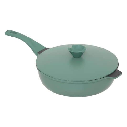 Sauteerpan 28 Cm + mand Groen