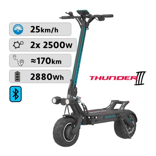 Elektrische Step DUALTRON Thunder 3 72V/40Ah