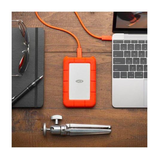 Harde schijf  LACIE RUGGED USB-C 1To