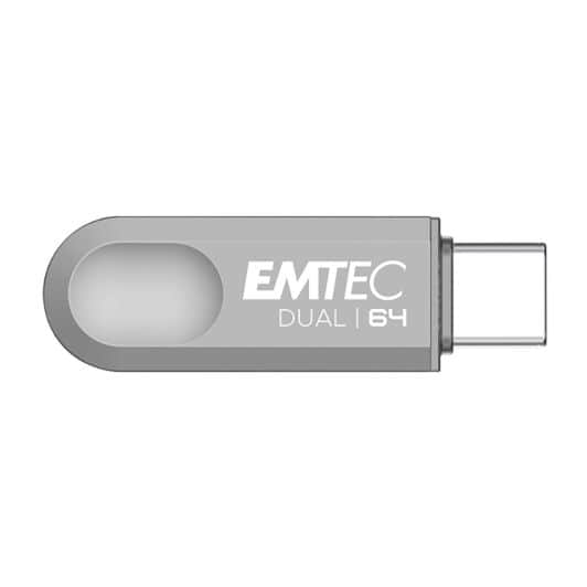 Clé USB EMTEC OTG 64Go D280