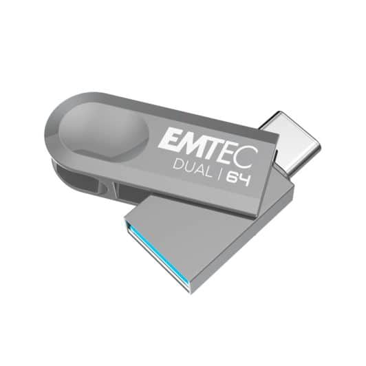 Clé USB EMTEC OTG 64Go D280