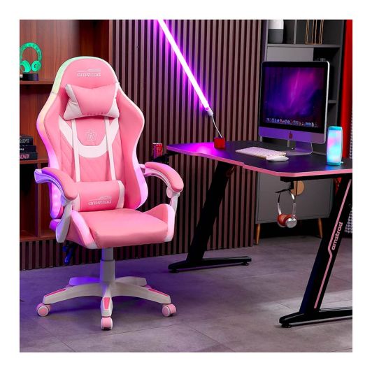 Fauteuil Gaming AMSTRAD Sakura LED