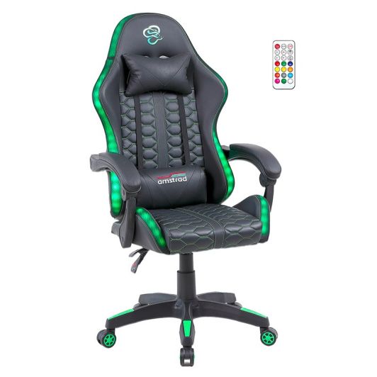 Fauteuil Gaming AMSTRAD Venom LED