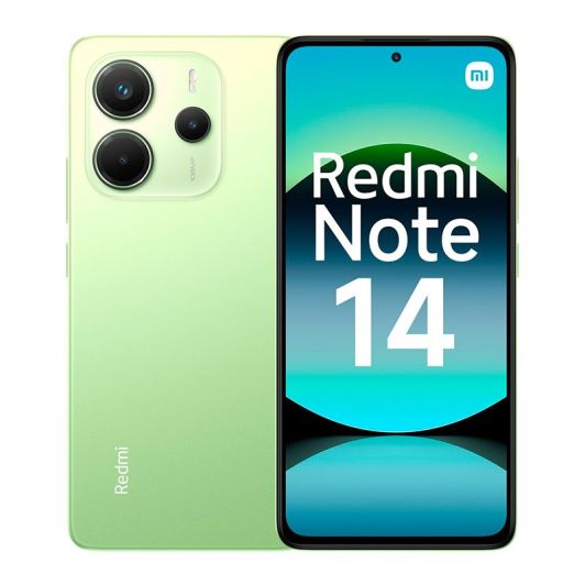 Smartphone XIAOMI Redmi Note 14 4G 256Go Groen + Hoesje