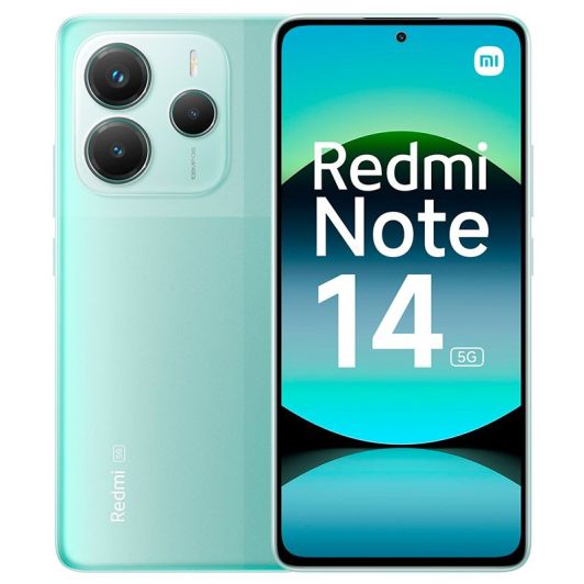 Smartphone XIAOMI Redmi Note 14 5G 256Gb Groen + Hoesje