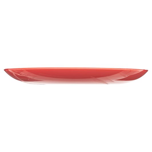 Acryl bord 25 cm roze