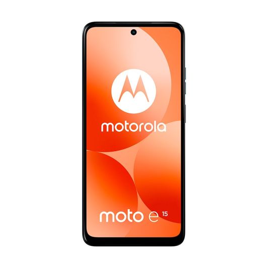 Smartphone MOTOROLA Pack E15 64Go Noir + Coque