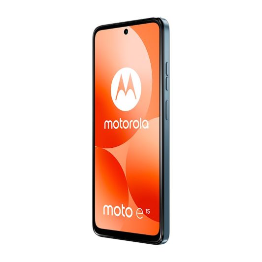 Smartphone MOTOROLA Pack E15 64Go Noir + Coque