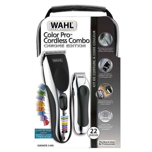 Haartondeuse WAHL COLOR PRO cordless combo oplaadbaar + mini tondeuse