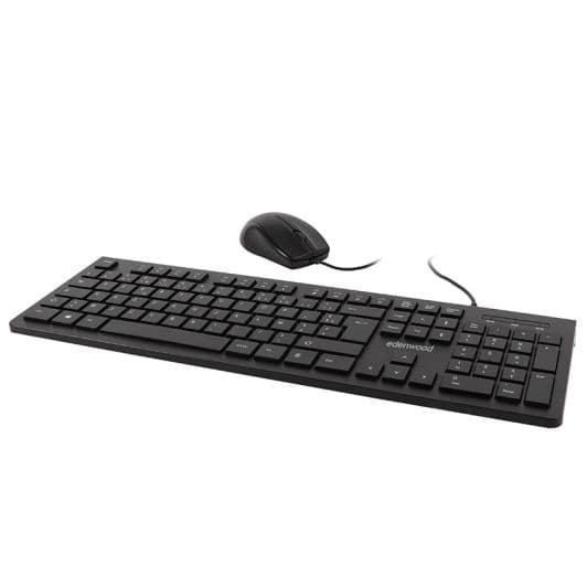 Clavier + Souris Filaire edenwood CWD01B