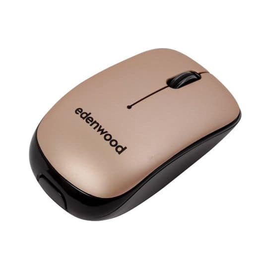 Souris sans fil Mini 2 capots silenciense EDENWOOD MMSBG01