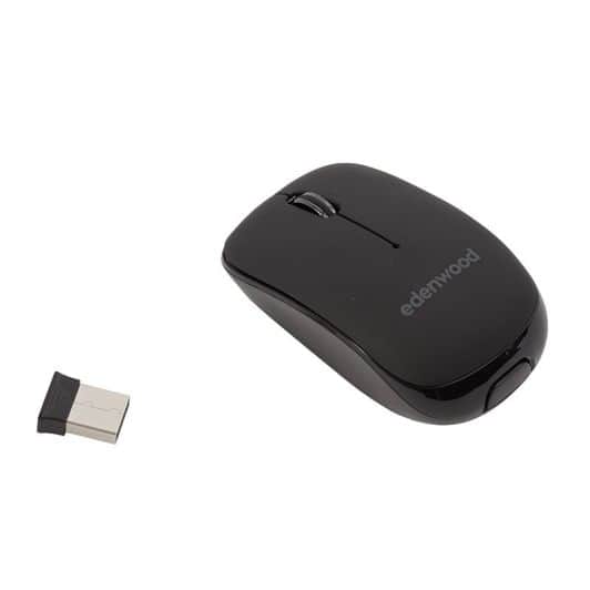 Souris sans fil Mini 2 capots silenciense EDENWOOD MMSBG01