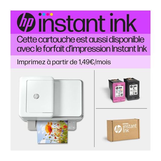 Cartouche d'encre MultiPack HP N°304 BK/CL