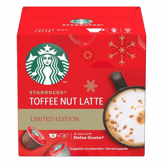 Koffiecapsules STARBUCKS TOFFEE NUT LATTE