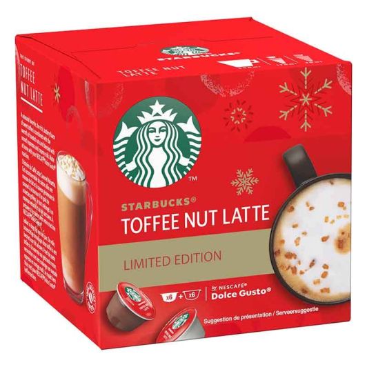 Koffiecapsules STARBUCKS TOFFEE NUT LATTE