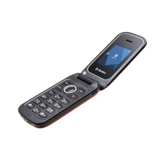 Mobiel Clapet DANEW K40 rood