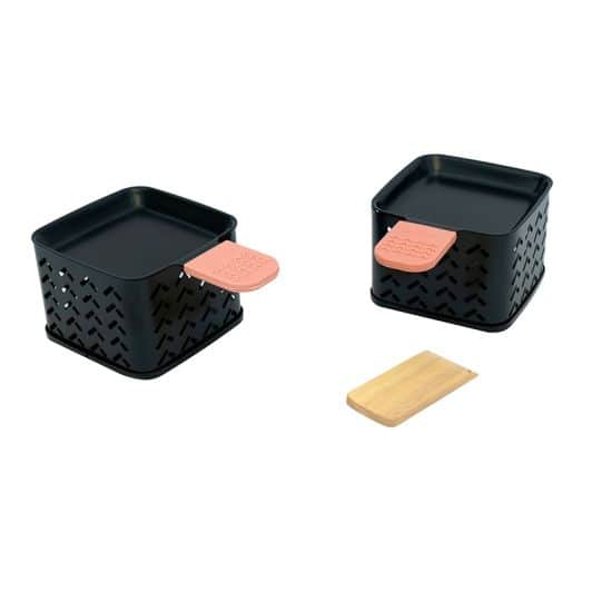 Raclette kaars duo