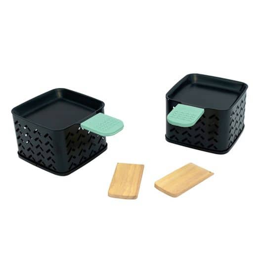 Raclette kaars duo