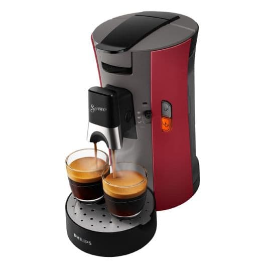 Koffiezetapparaat SENSEO CSA240/91 diep rood