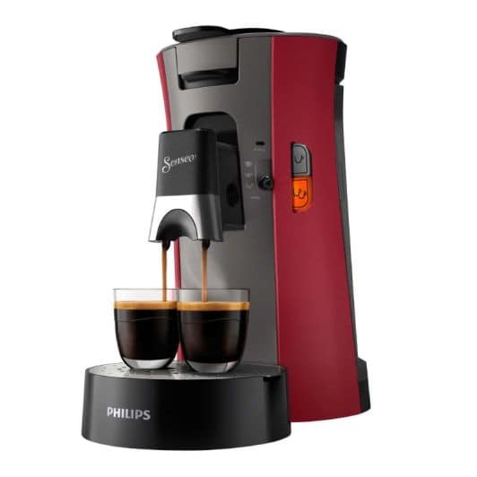 Koffiezetapparaat SENSEO CSA240/91 diep rood