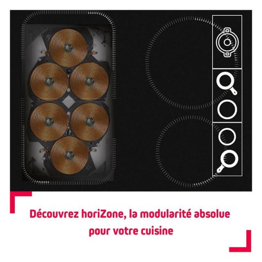 Plaque de cuisson induction BRANDT BPI 6428 UB