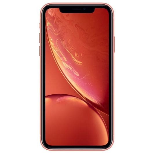 APPLE iPhone XR 64Gb koraal Refurbished Grade eco + cover