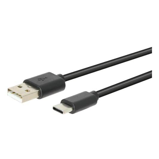 Kabel EDENWOOD 2,5M zwart USB C PVC