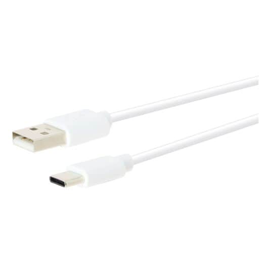 CABLE USB-C EDENWOOD 2,5M BLANC 