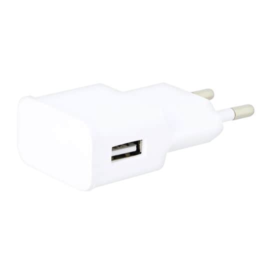 Netvoeding Adapter HIGH ONE 1USB 2,4AA