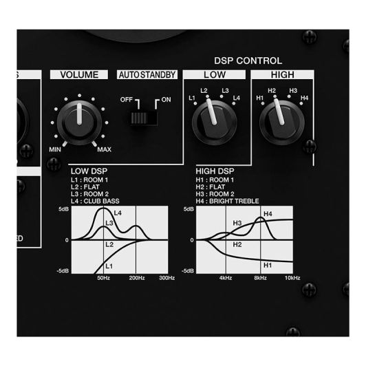 Versterkte luispreker PIONEER DJ VM-50-W