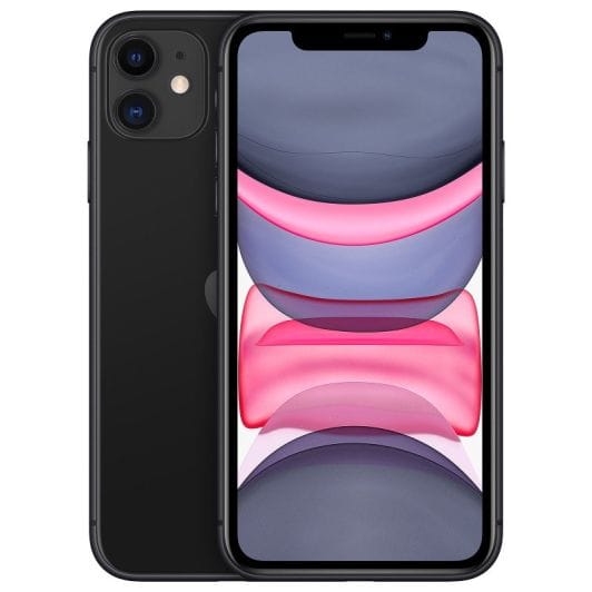 APPLE iPhone 11 64 Go Noir reconditionné Grade éco + coque